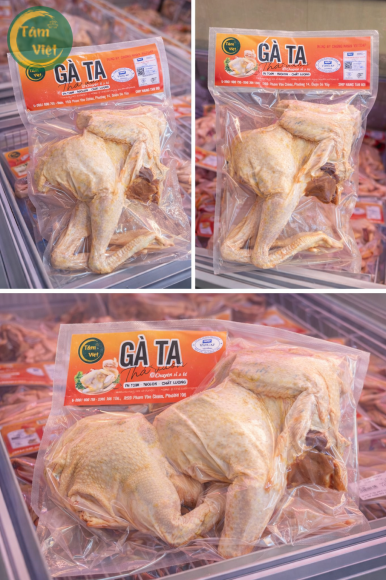 Thịt gà  ta tươi sống (cánh, đùi, chân, gà bọng...) Gà Sạch Tâm Việt 